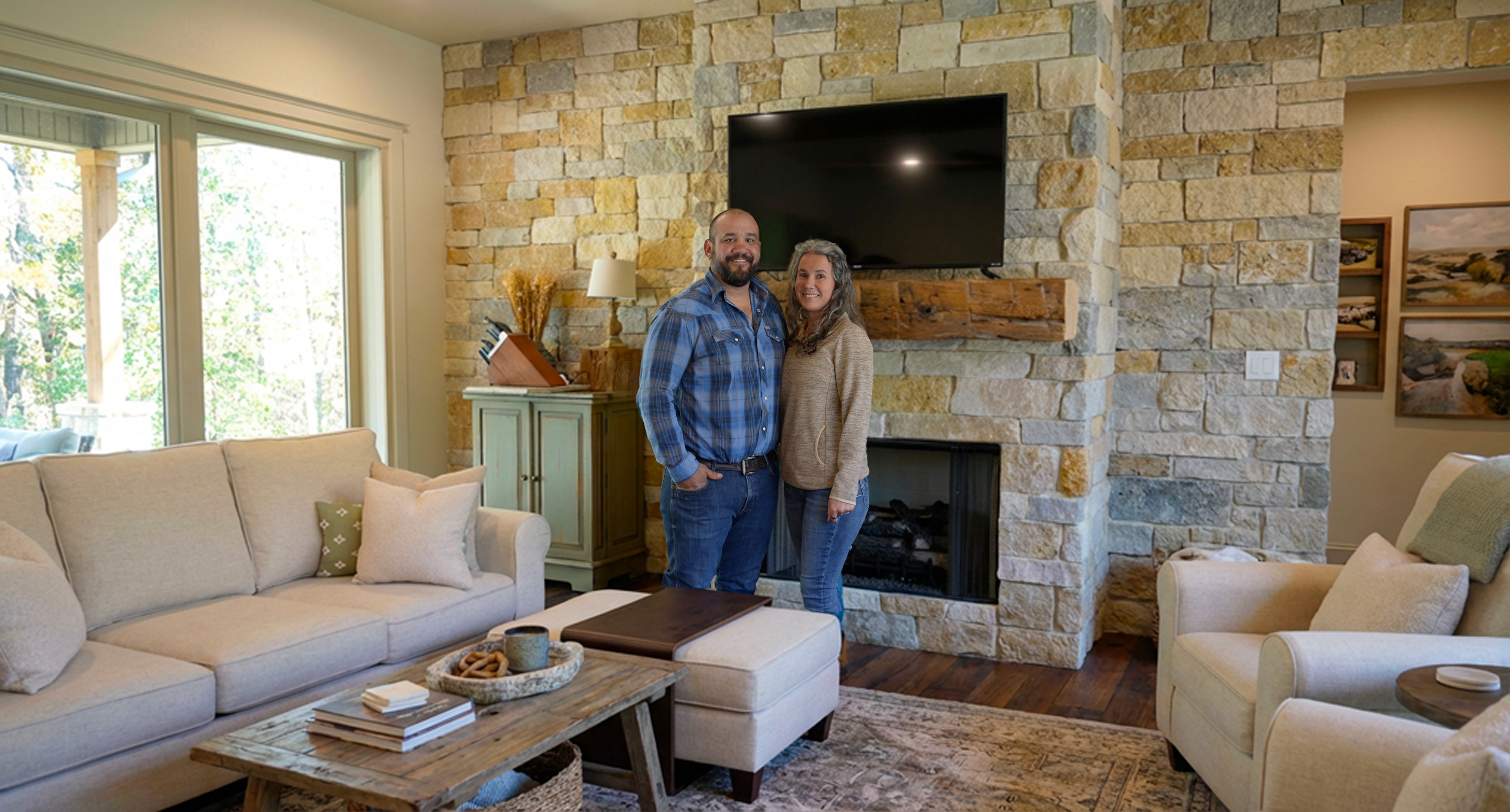 Gary and Shannon Patterson, owners of Feliciana Custom Homes